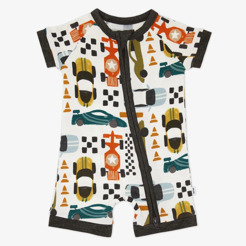 Little Sleepies Fast Lane Shorty Zippies